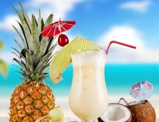 Pina colada without alcohol - a recipe for cooking at home Non-alcoholic Pina colada