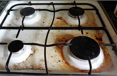 Чистка кухонных плит. Как почистить конфорки газовой плиты